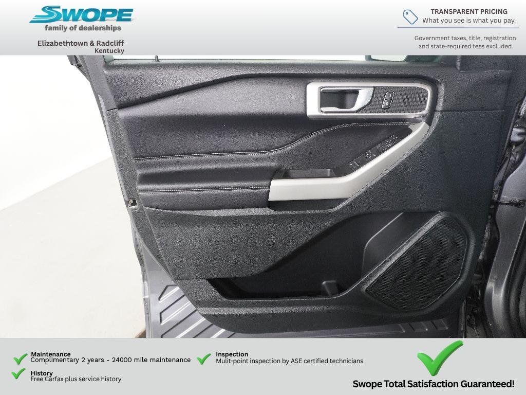 Used 2021 Carbonized Gray Metallic Ford XLT image 14
