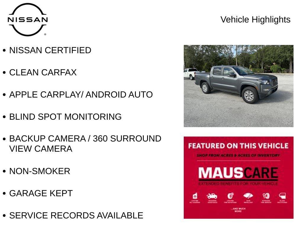 Certified Used 2022 Gray Nissan SV image 8