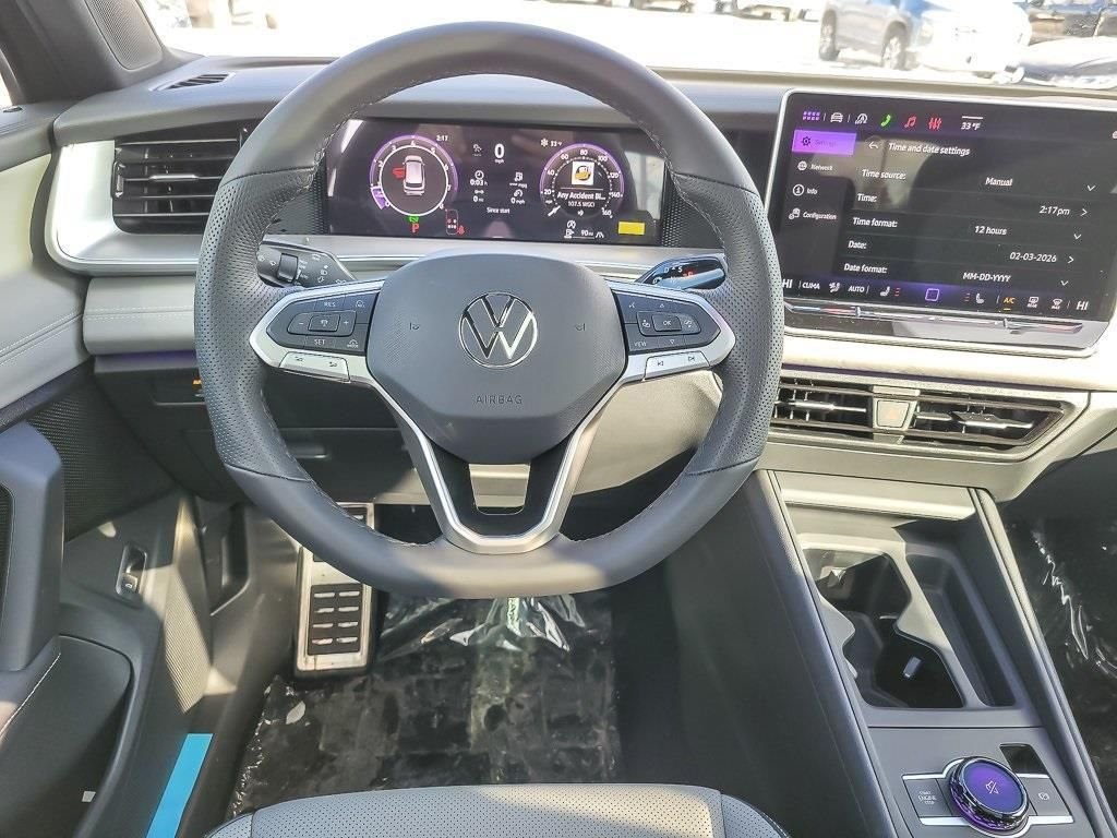 New 2026 Avocado Green w/Deep Black Roof Volkswagen 2.0T SE R-Line Black image 11