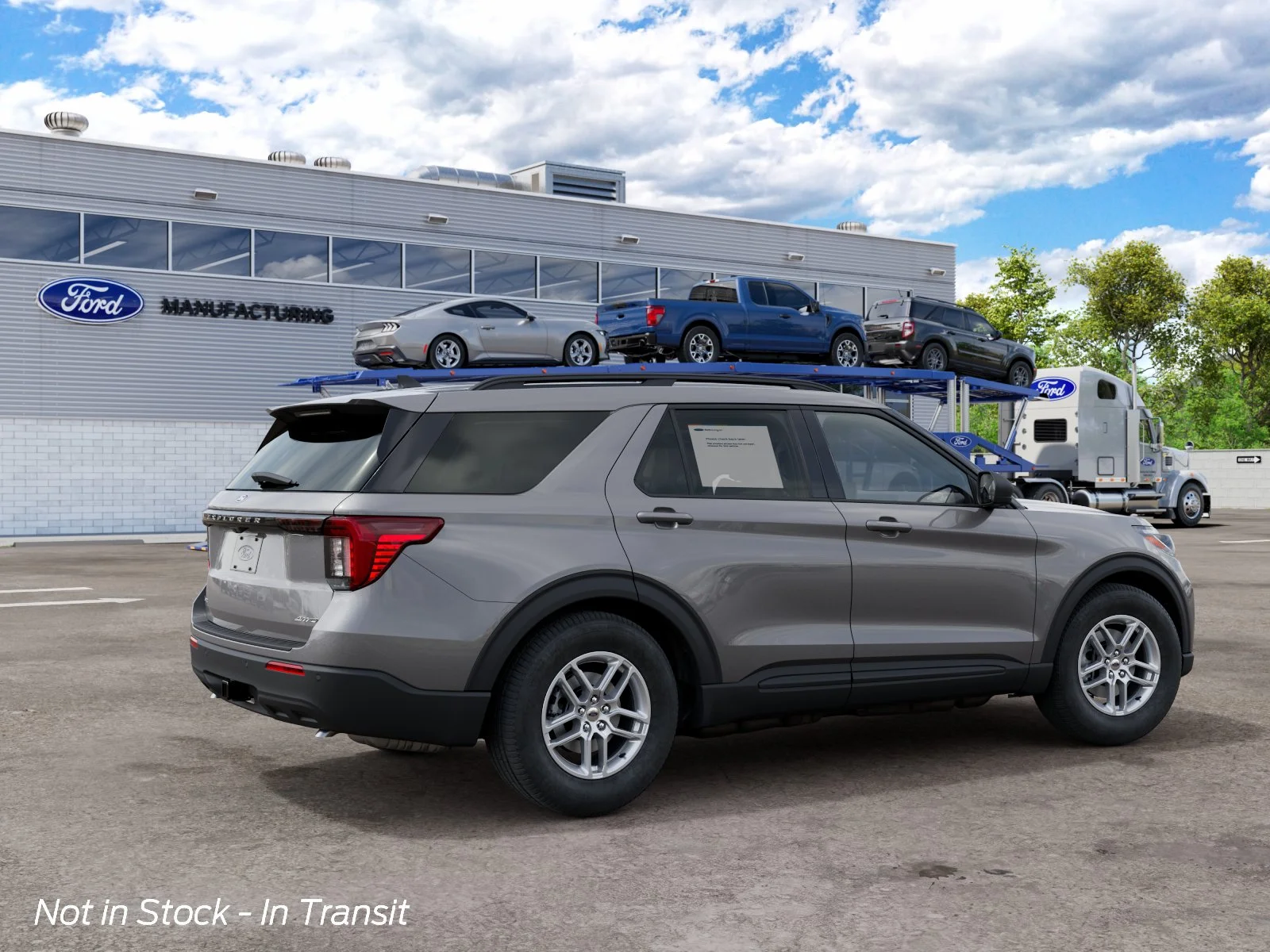 New 2027 CARBONIZED GRAY METALLIC Ford 4DR 4WD ACTIVE image 30