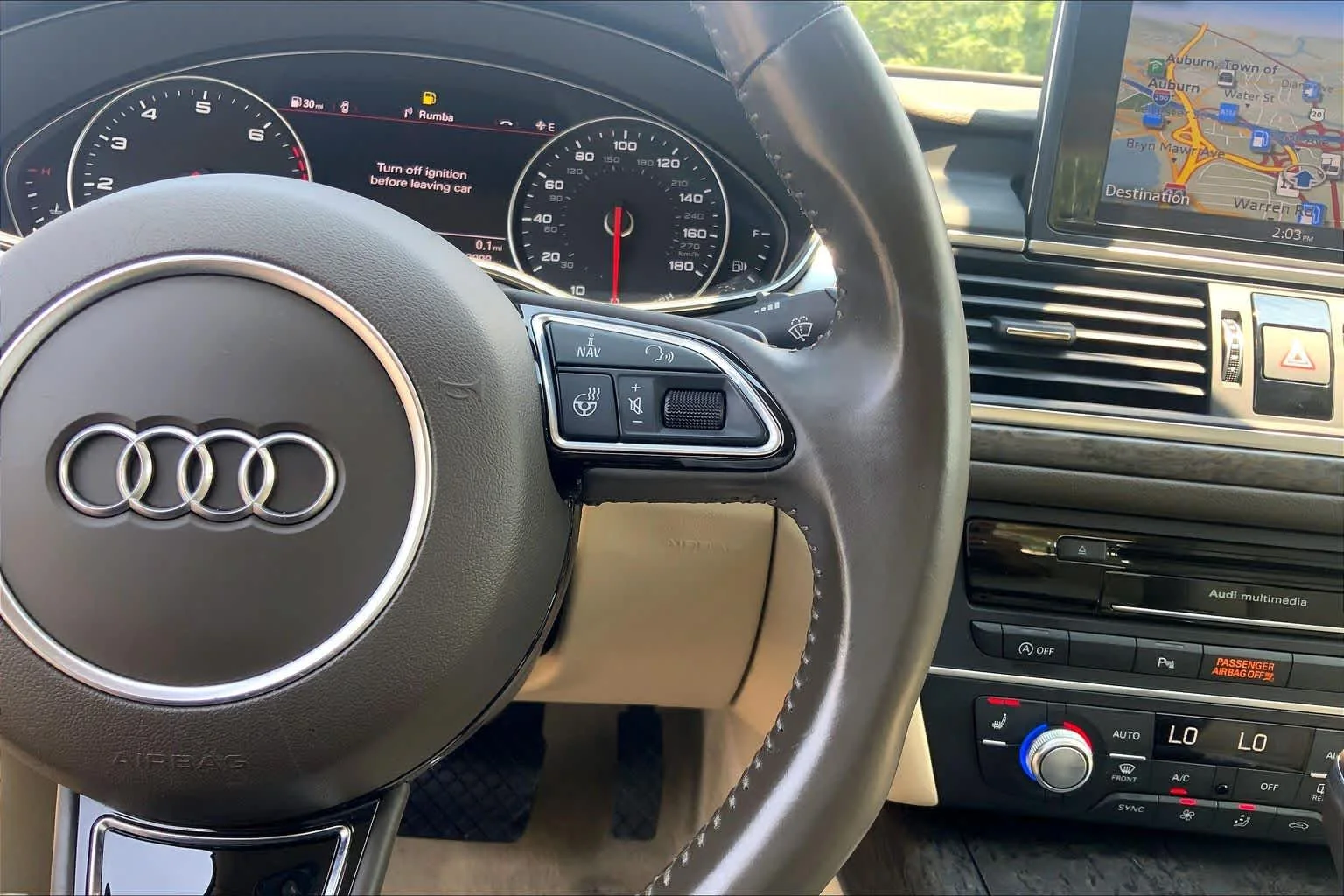 Certified Used 2017 Glacier White Metallic Audi Premium Plus image 25