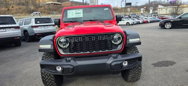 New 2026 Firecracker Red Clear-Coat Exterior Paint Jeep Willys image 3