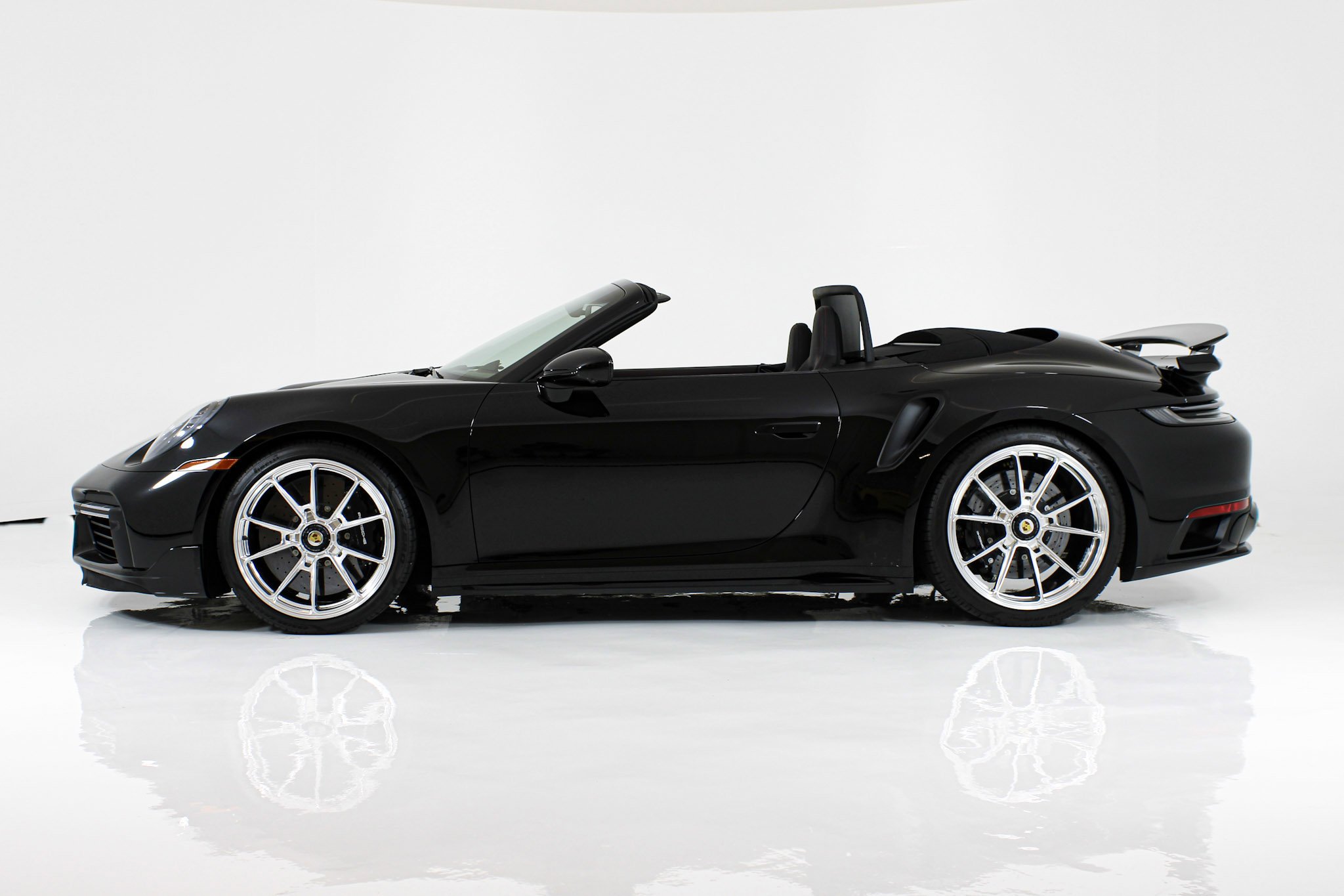 Used 2024 Black Porsche Turbo S Cabriolet image 5