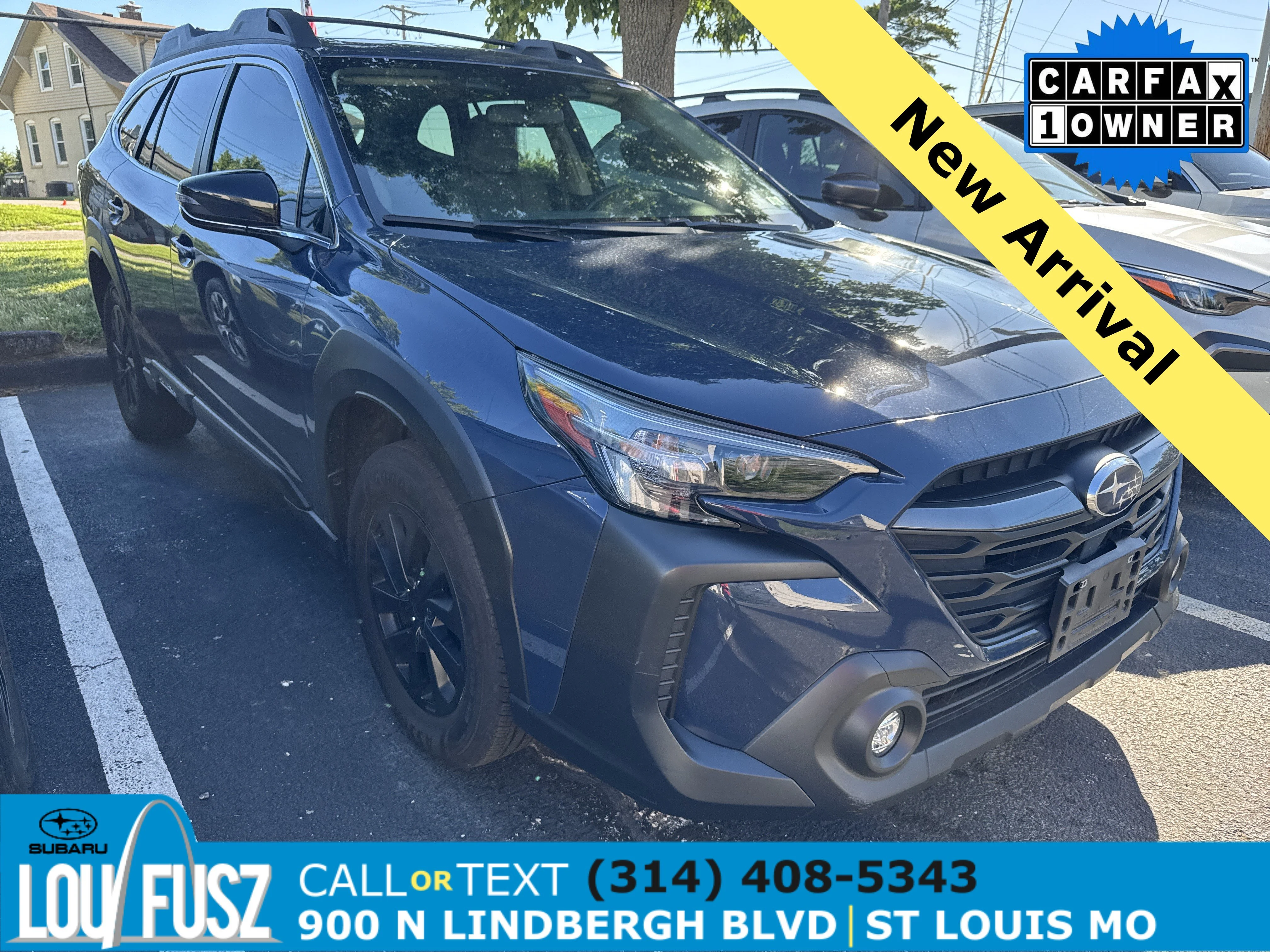 Used 2024 Cosmic Blue Pearl Subaru Premium image 1