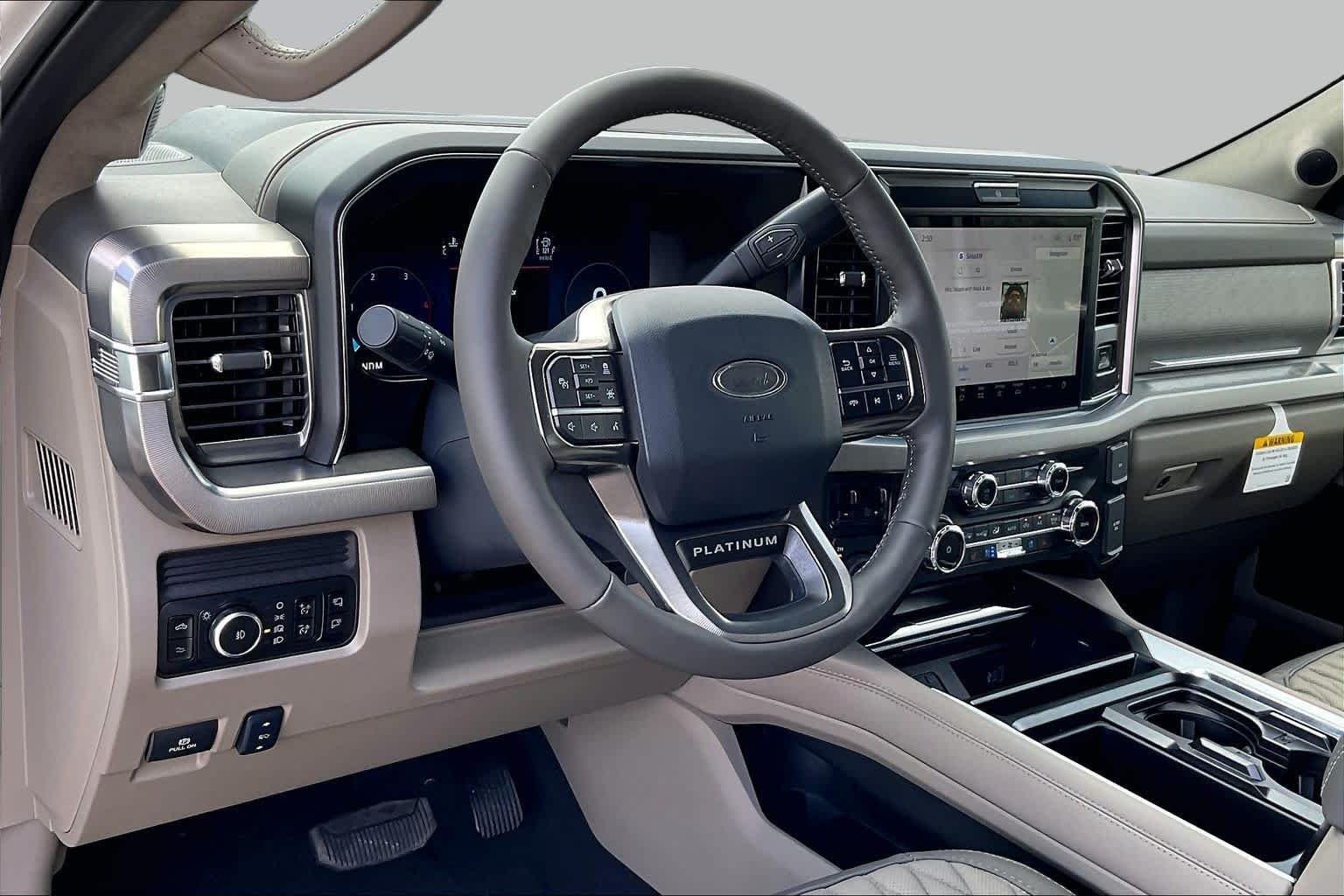 New 2026 Star White Metallic Tri-Coat Ford F-350® Platinum® image 8