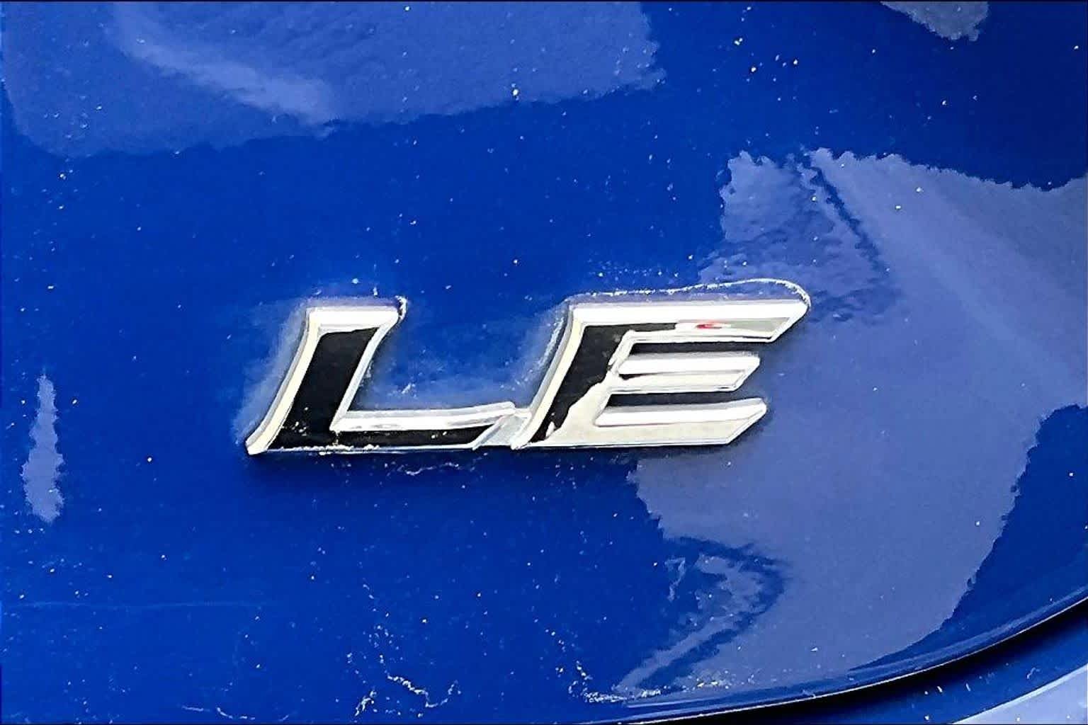 Used 2025 Reservoir Blue Toyota LE image 10