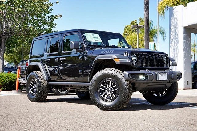 New 2026 Black Clear-Coat Exterior Paint Jeep Willys image 2