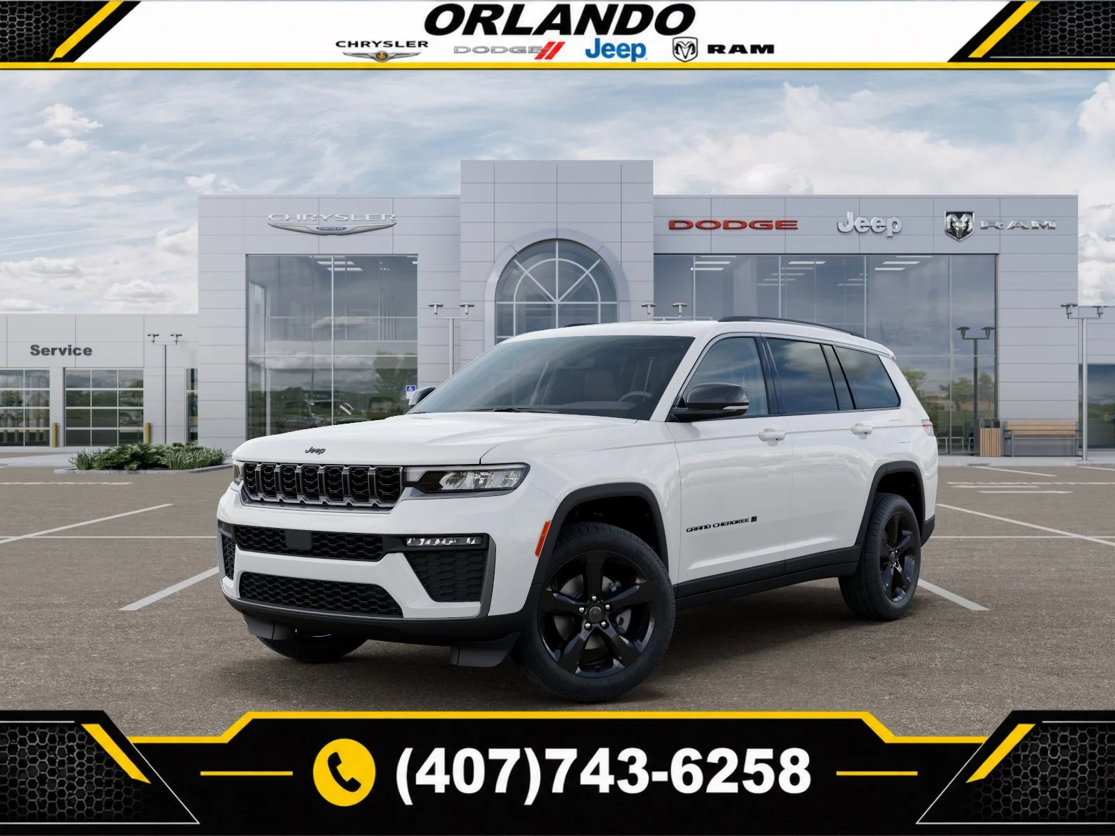 New 2027 Bright White Clearcoat Jeep Limited image 1