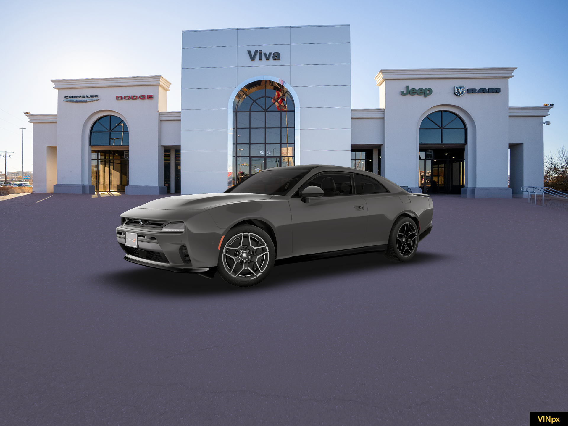New 2026 Destroyer Gray Exterior Paint Dodge Scat Pack Plus image 2