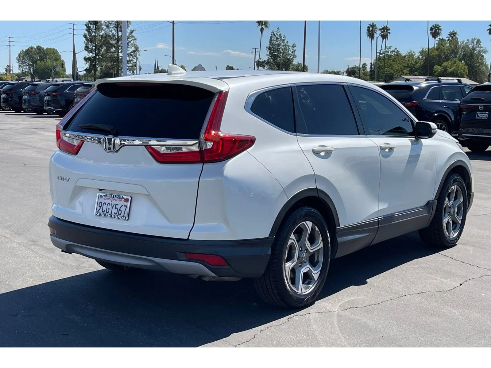 Used 2018 White Diamond Pearl Honda EX-L image 6