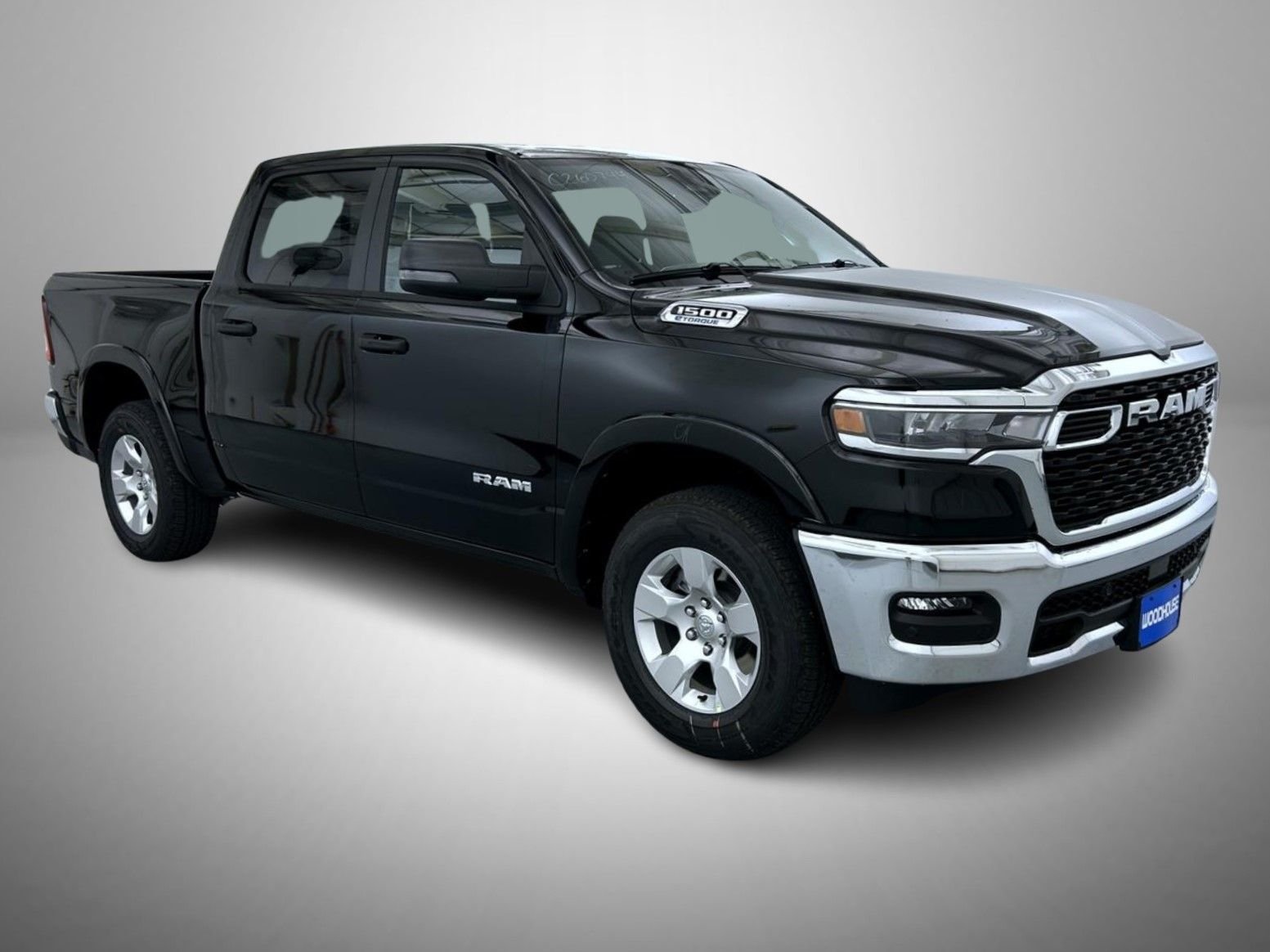 New 2026 Diamond Black Crystal Pearl-Coat Exterior Paint RAM Big Horn/Lone Star image 3