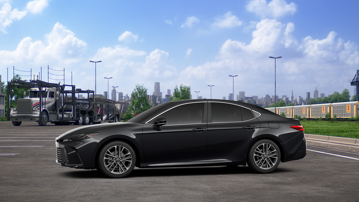 New 2026 Midnight Black Metallic Toyota XLE image 3
