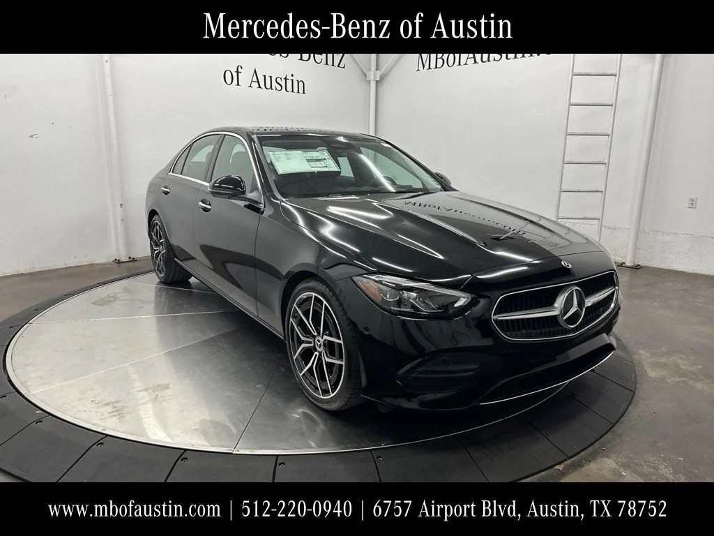 New 2026 Black Mercedes-Benz C 300 image 1