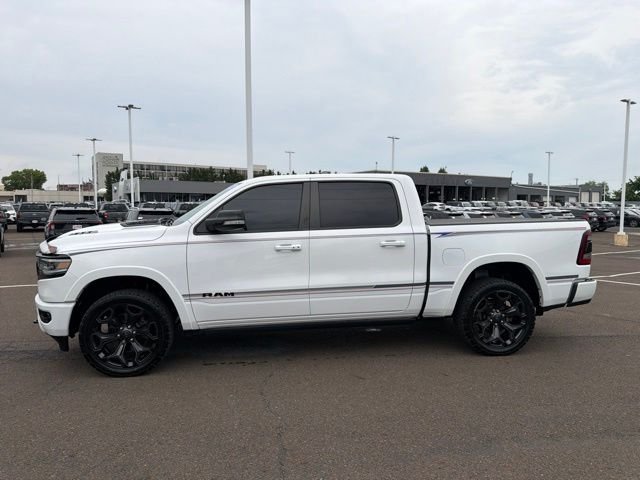 Used 2021 Bright White Clearcoat Ram Limited image 4