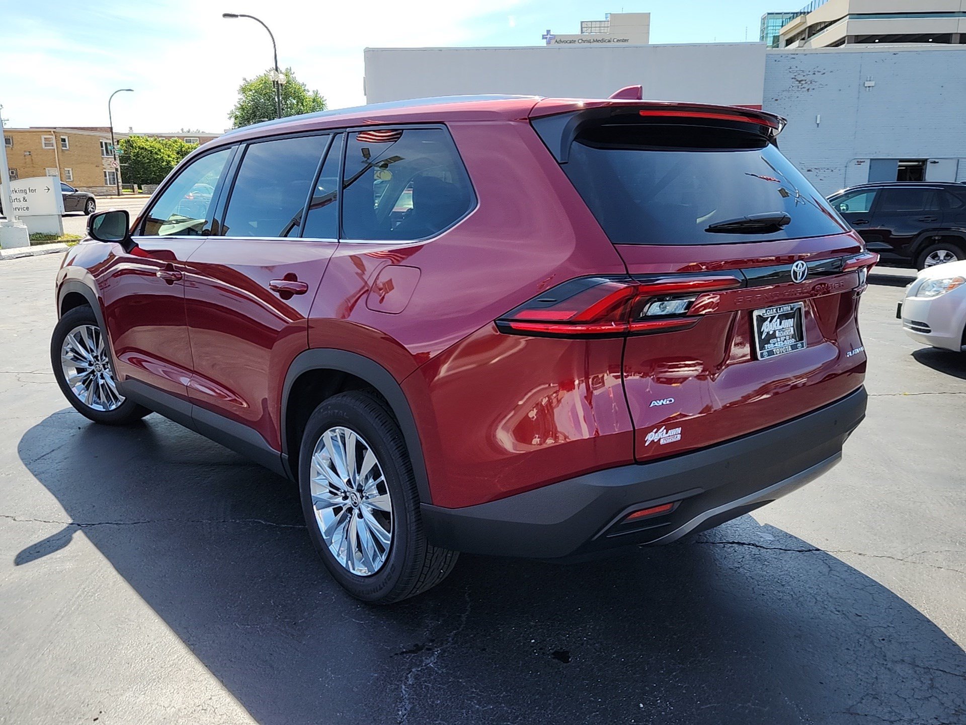 Used 2025 Red Toyota Platinum image 5