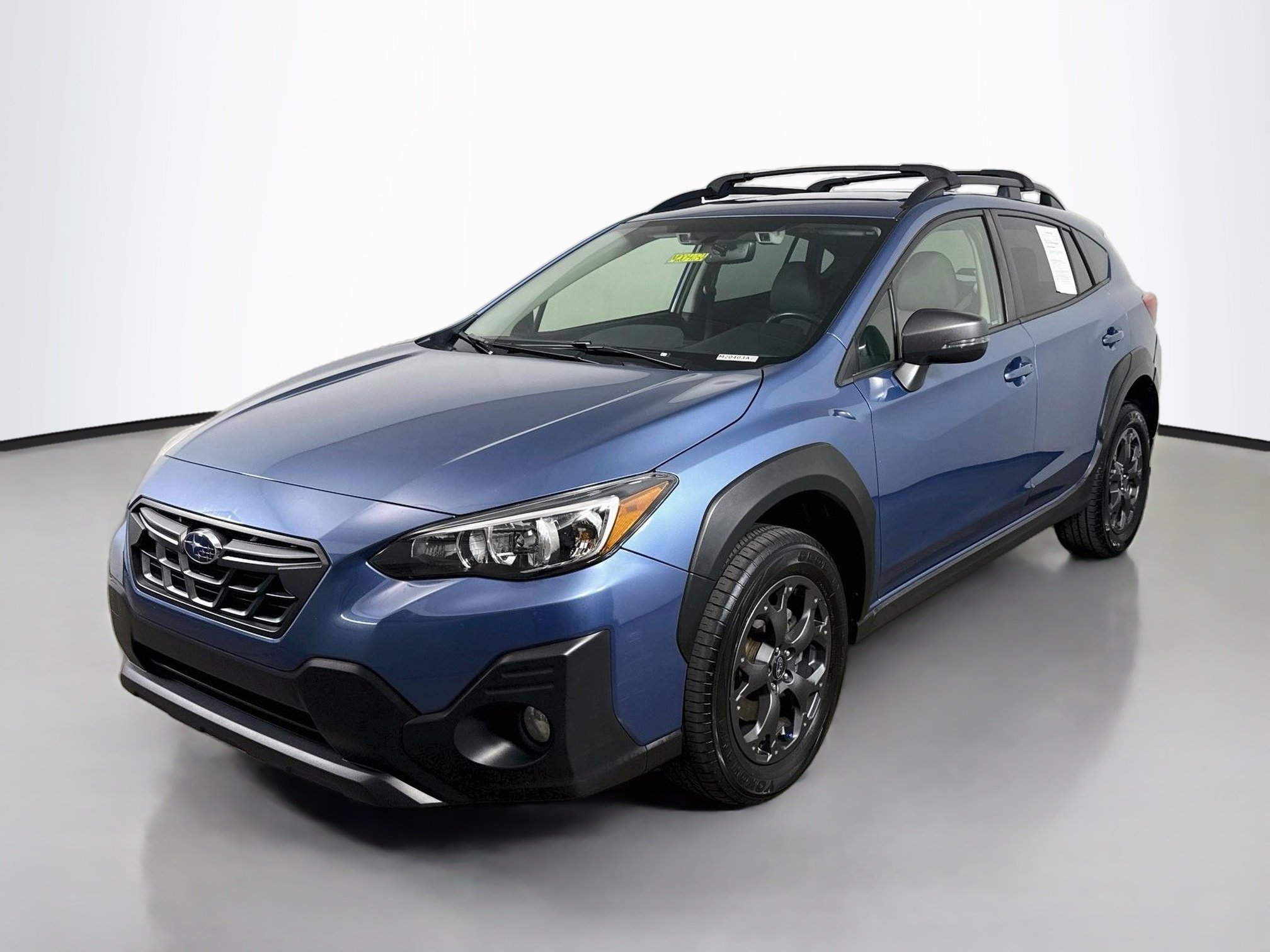 Used 2021 Horizon Blue Pearl Subaru Sport image 3