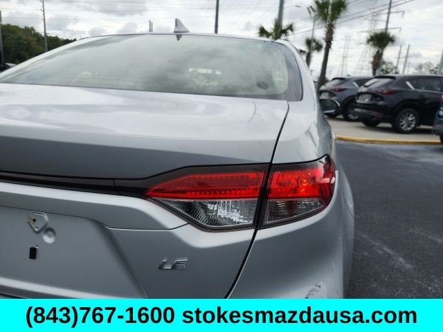 Used 2021 Silver Toyota LE image 26