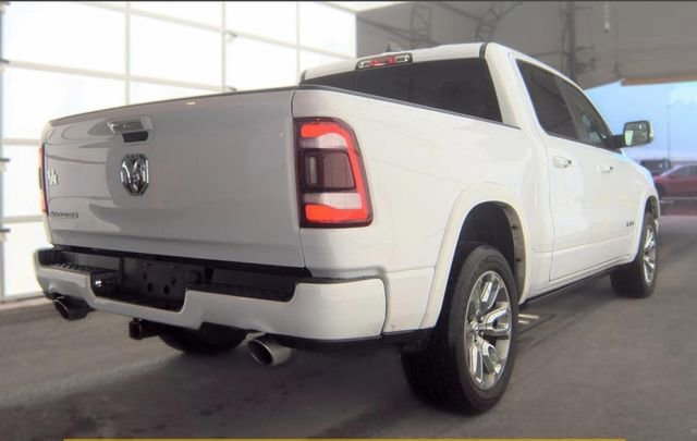 Used 2021 Bright White Clearcoat Ram Laramie image 3