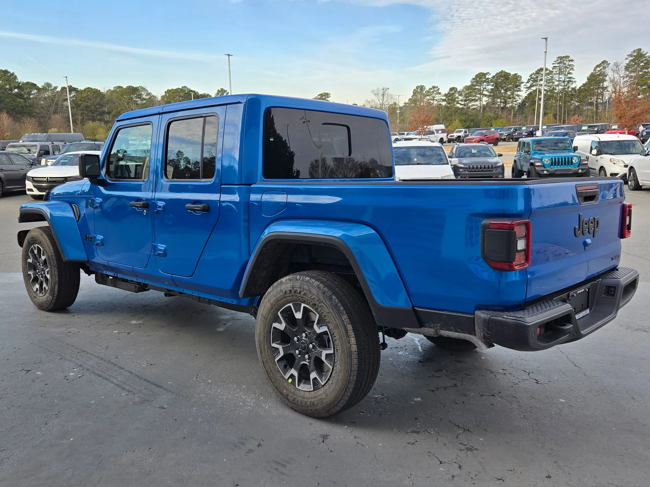 New 2026 Hydro Blue Pearlcoat Jeep Sahara image 5