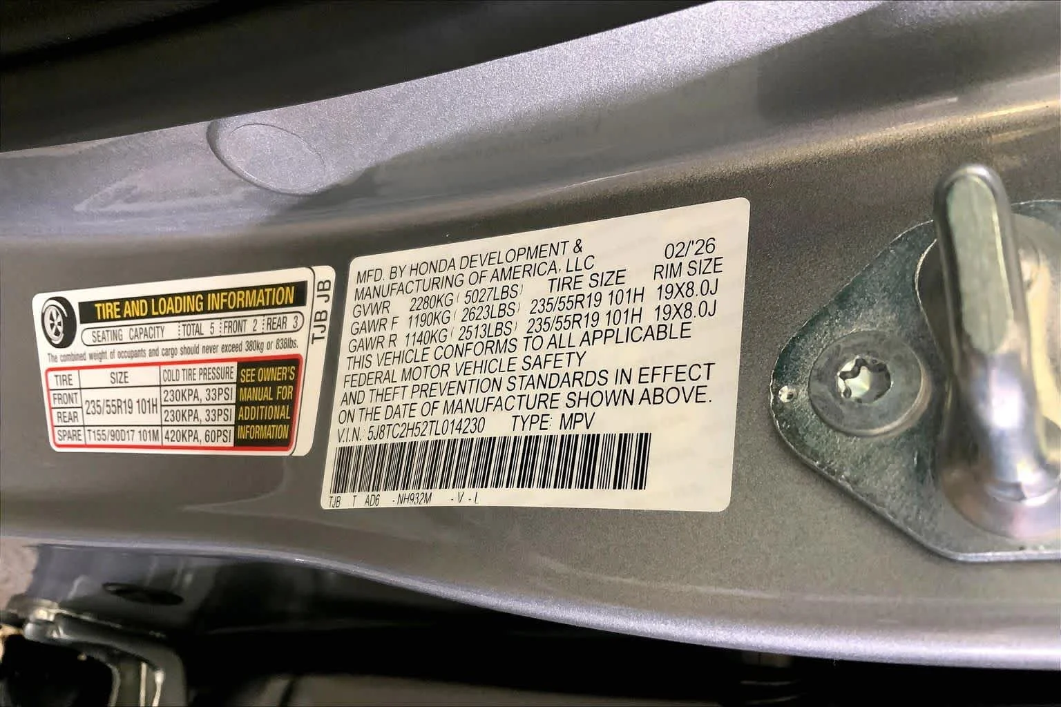 New 2026 Solar Silver Metallic Acura With Technology Package image 13