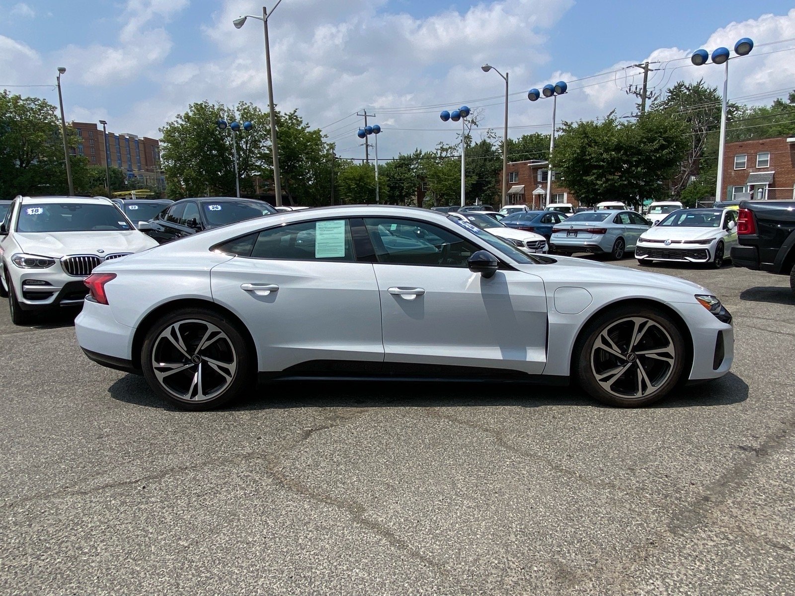 Used 2023 Audi e-tron GT Premium Plus with VIN WAUCJBFW7P7000223 for sale in Alexandria, VA