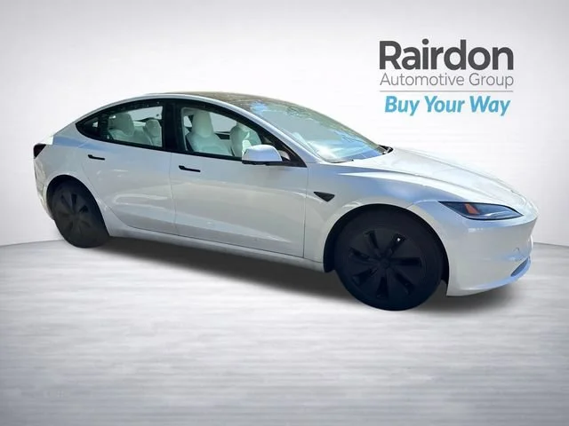 Used 2024 Pearl White Multi-Coat Tesla Base image 1