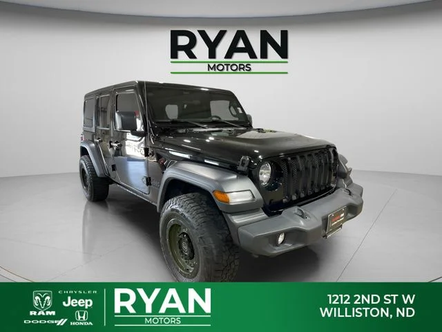 Used 2023 Black Jeep Sport image 1