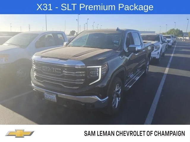 Used 2025 Onyx Black GMC SLT image 1