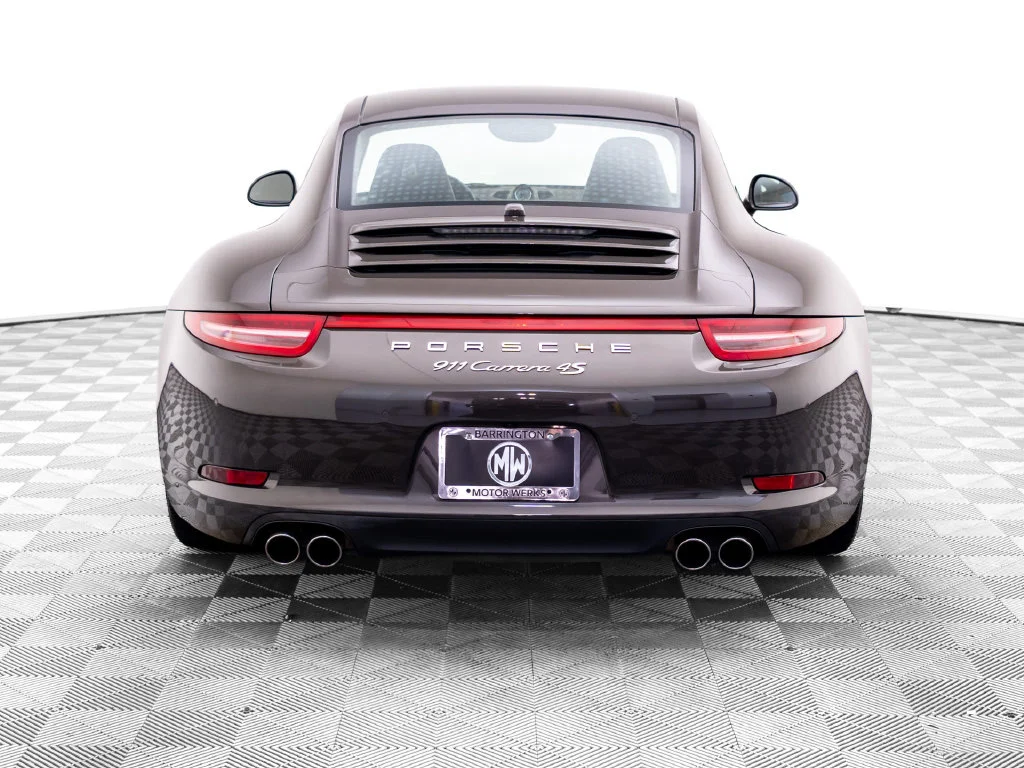 Used 2015 Brown Porsche Carrera 4S image 5