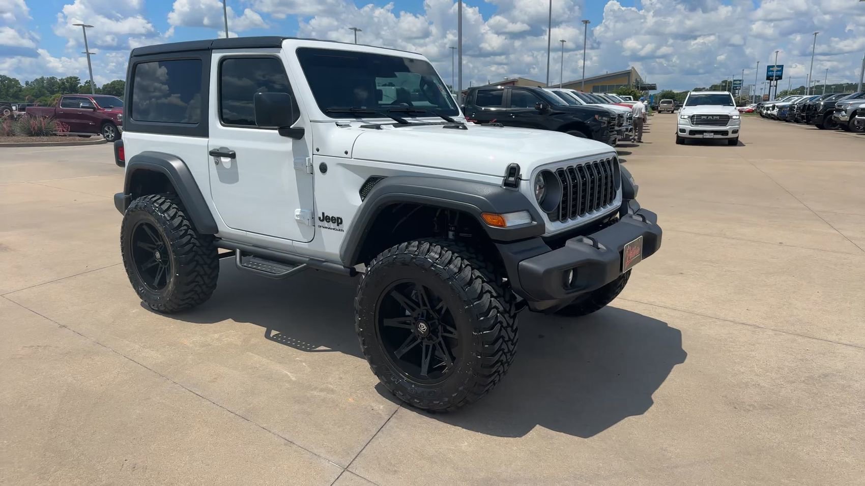 New 2026 Bright White Clearcoat Jeep Sport S image 3
