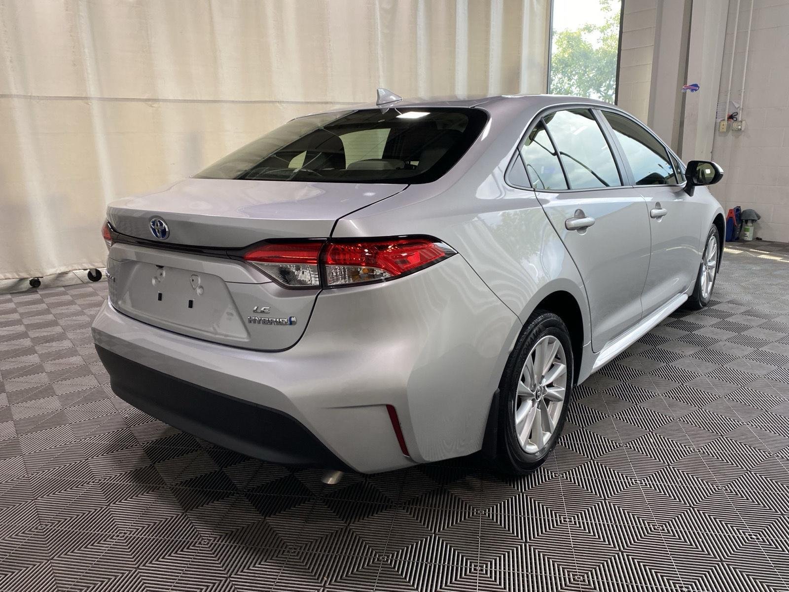 Used 2024 Classic Silver Metallic Toyota Hybrid LE image 7
