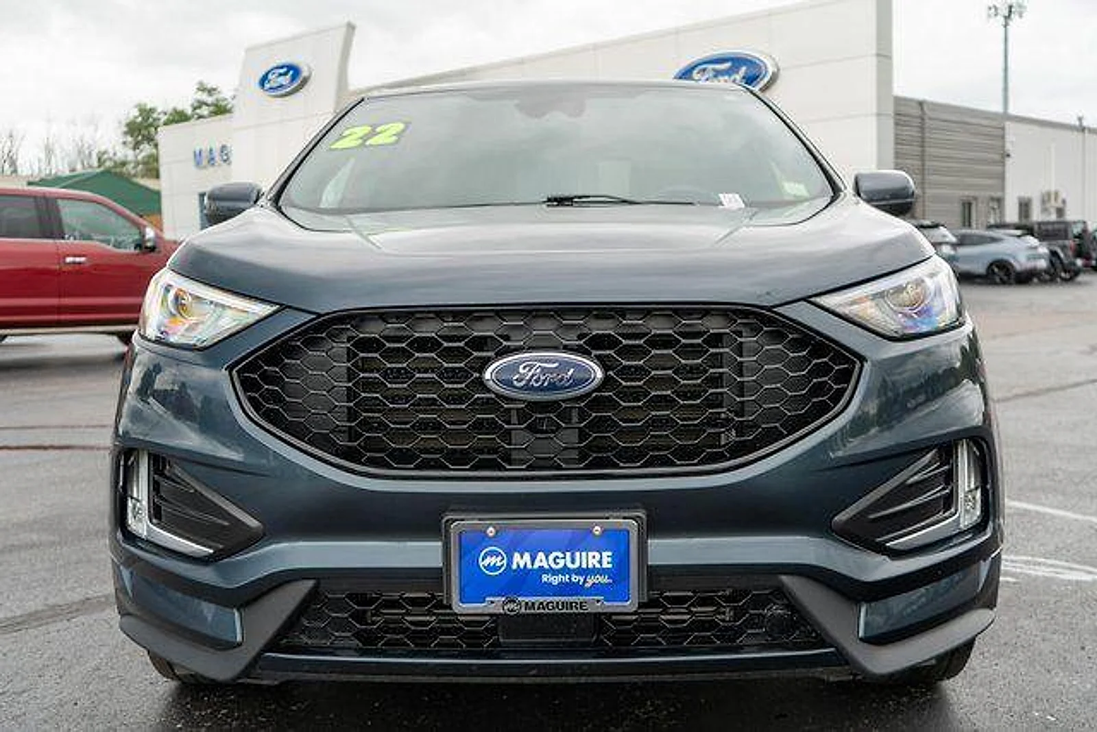 Used 2022 Stone Blue Metallic Ford ST-Line image 3