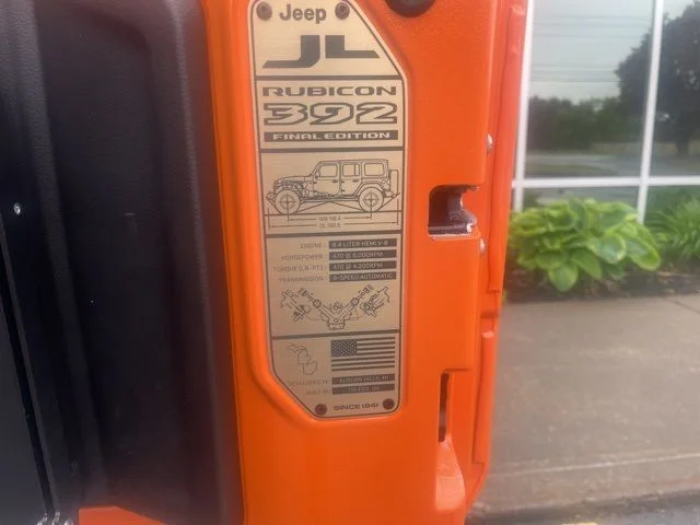 New 2025 Joose Exterior Paint Jeep Rubicon 392 image 22