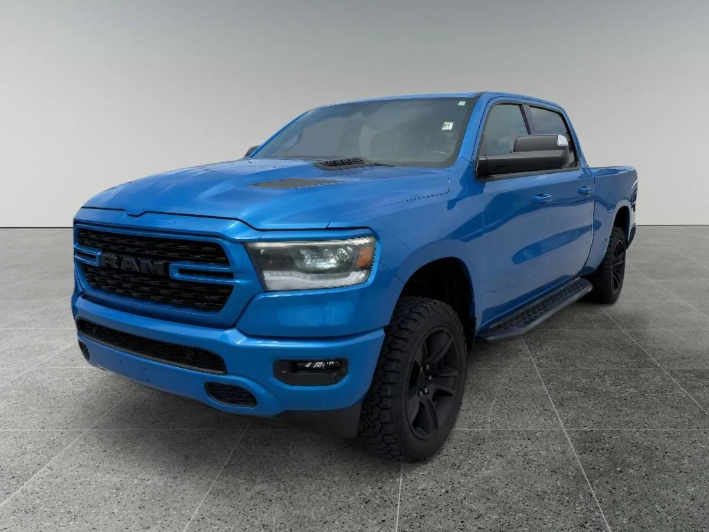 Used 2022 Hydro Blue Pearl Ram Sport image 1