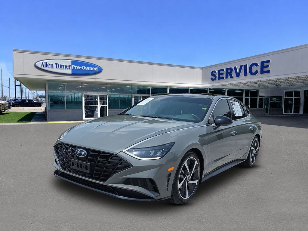 Used 2022 Hampton Gray Hyundai SEL Plus image 4