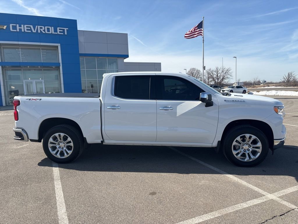 Used 2025 Chevrolet Silverado 1500 LTZ with VIN 1GCUKGE87SZ149488 for sale in Spring Valley, Minnesota