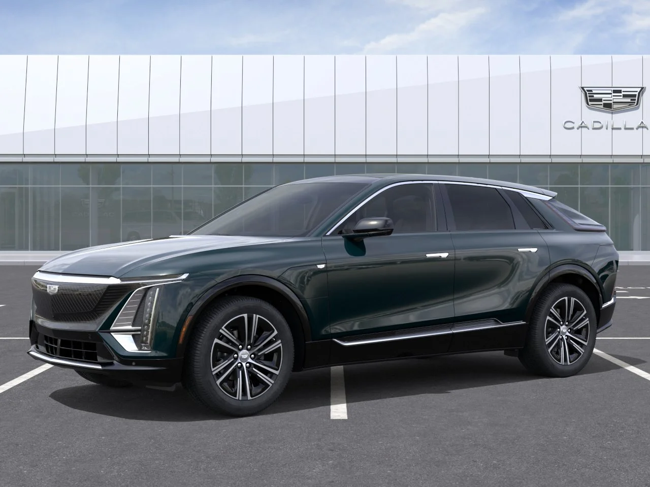 New 2027 Emerald Lake Metallic Cadillac Premium Luxury image 2