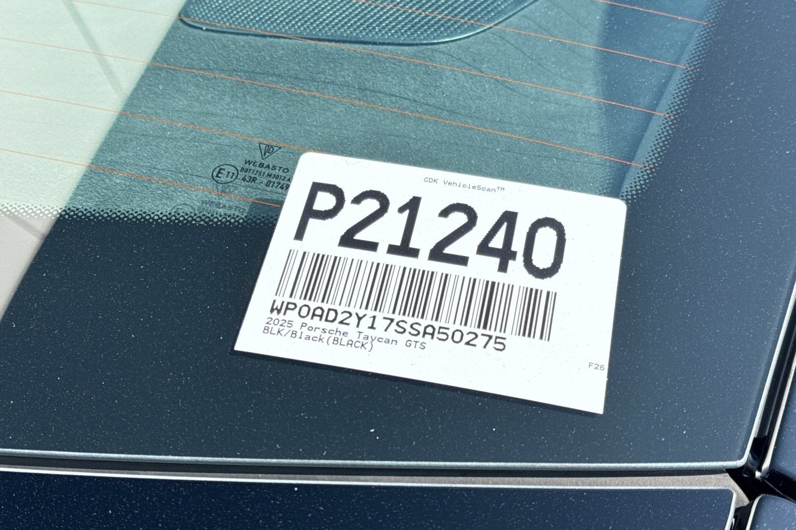 Used 2025 Black Porsche GTS image 32
