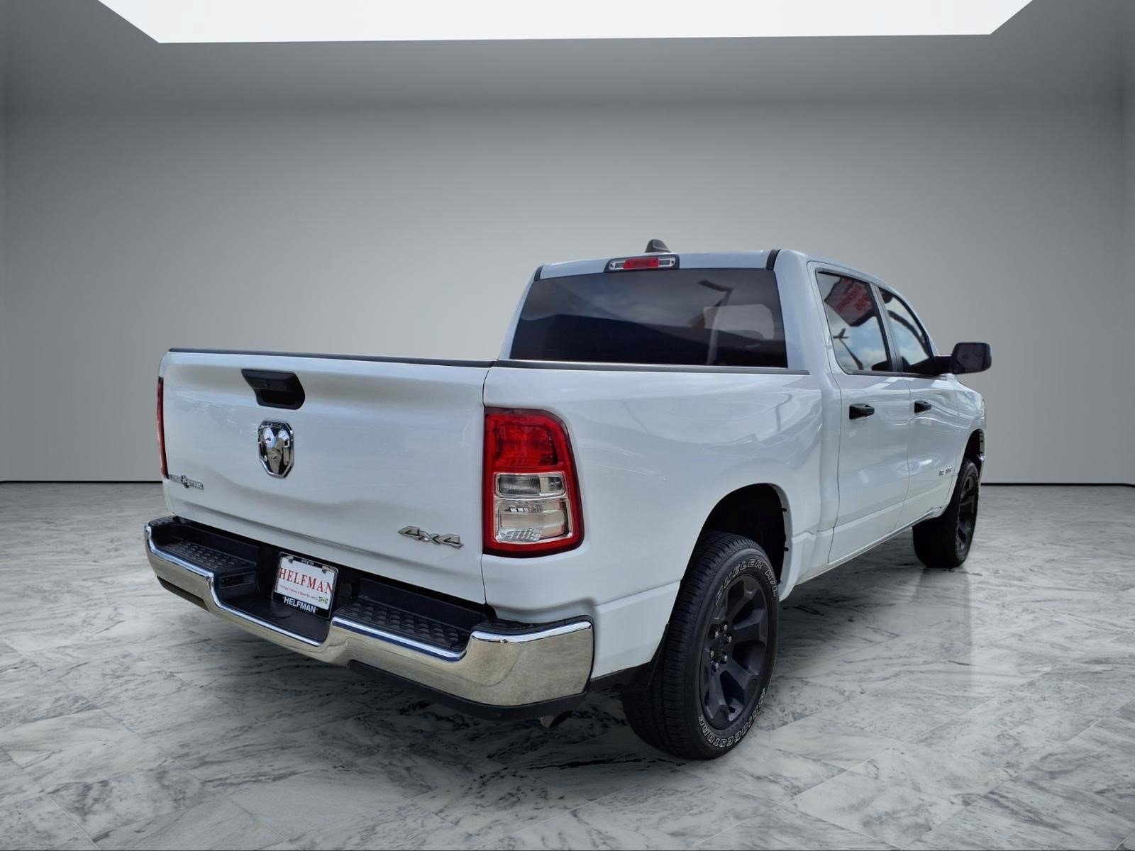 Used 2023 Bright White Clearcoat Ram Lone Star image 4