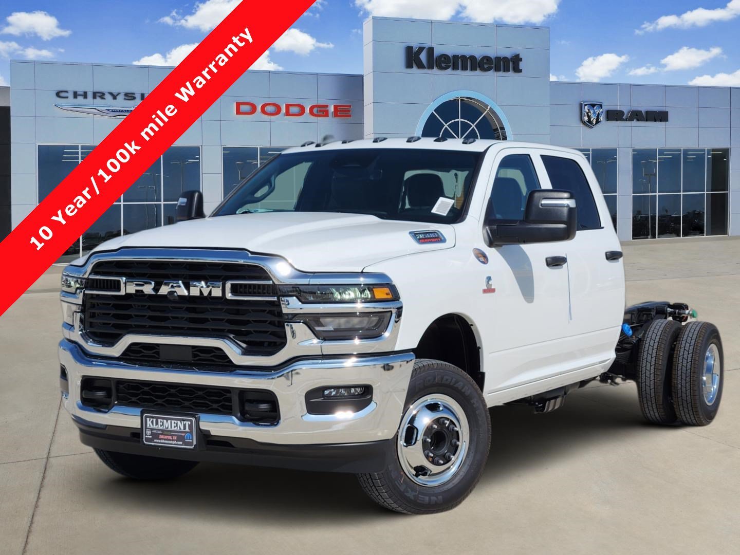New 2026 Bright White Clear-Coat Exterior Paint RAM Tradesman/Big Horn image 1