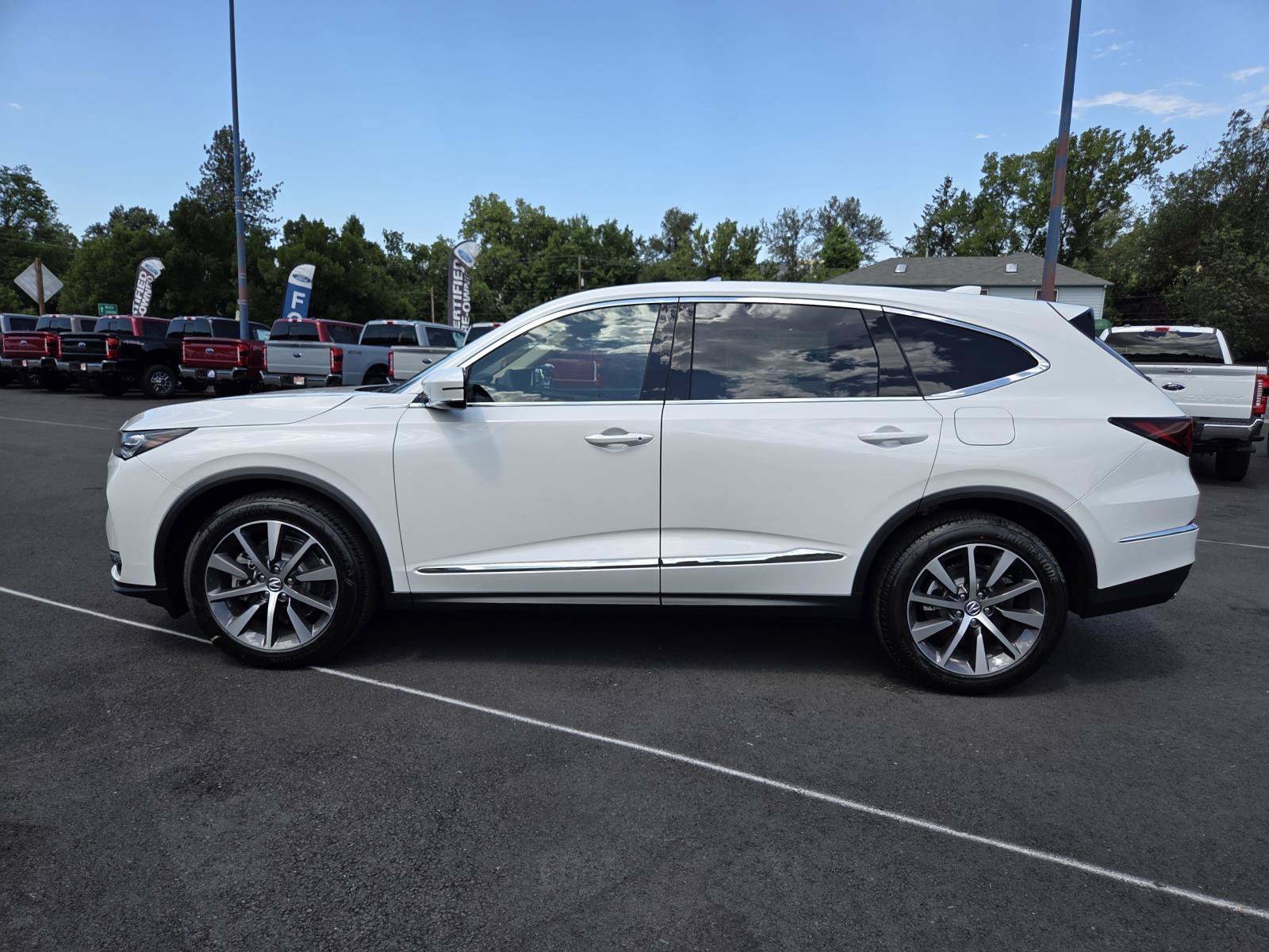 New 2026 Platinum White Pearl Acura w/Technology Package AWD image 8