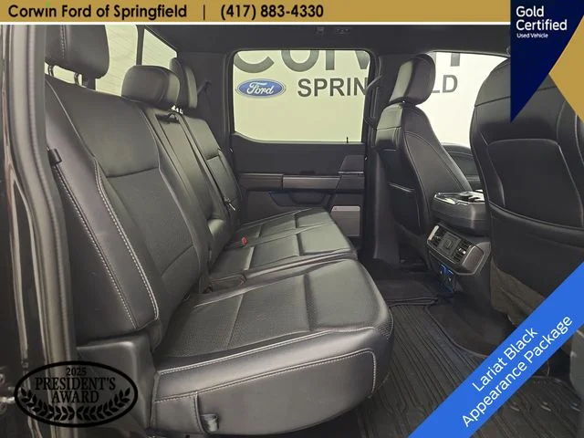 Certified Used 2024 Agate Black Metallic Ford Lariat image 13