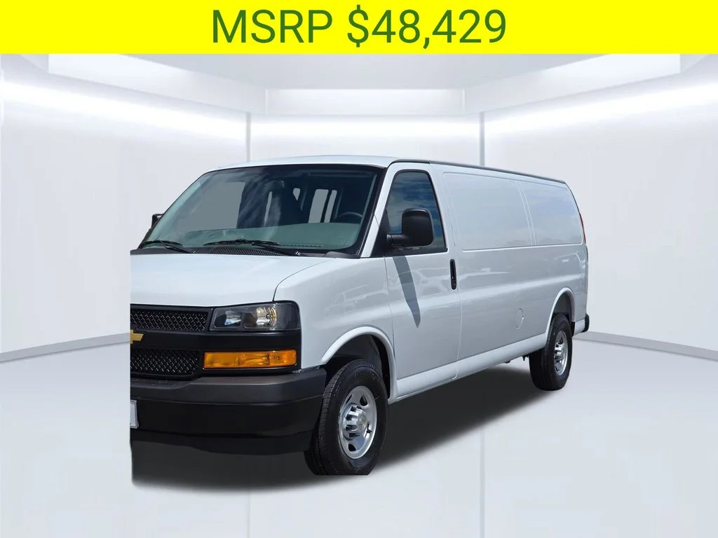 New 2026 White Chevrolet Work Van image 42