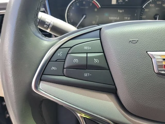 Used 2021 SHADOW METALLIC Cadillac FWD Premium Luxury image 12