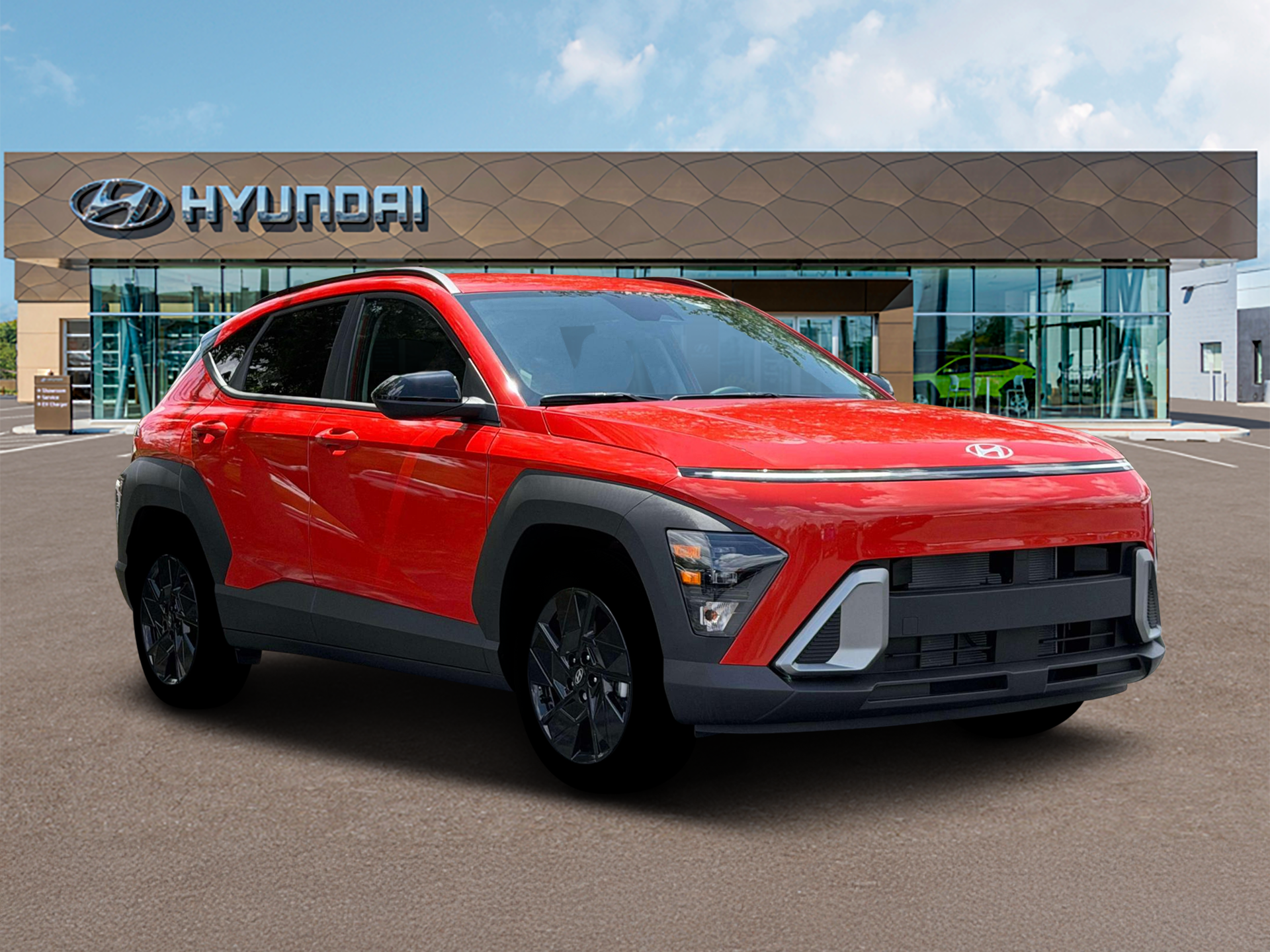 New 2026 Soultronic Orange Pearl Hyundai SEL Sport AWD image 11