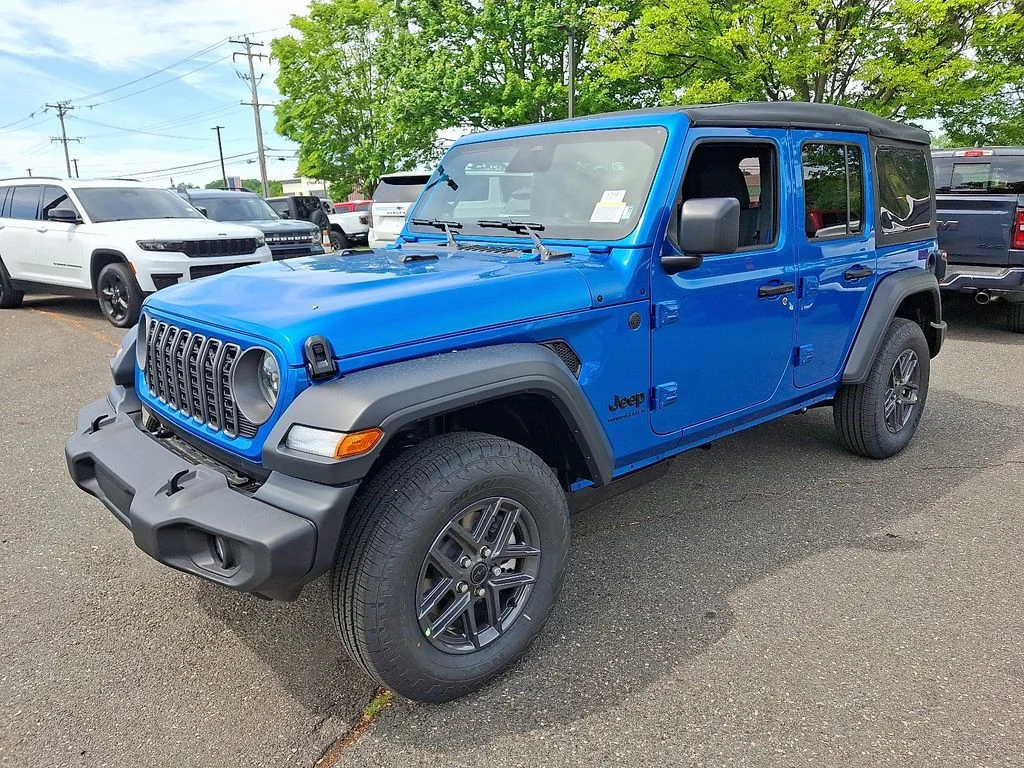 New 2026 Hydro Blue Pearl-Coat Exterior Paint Jeep Sport S image 2