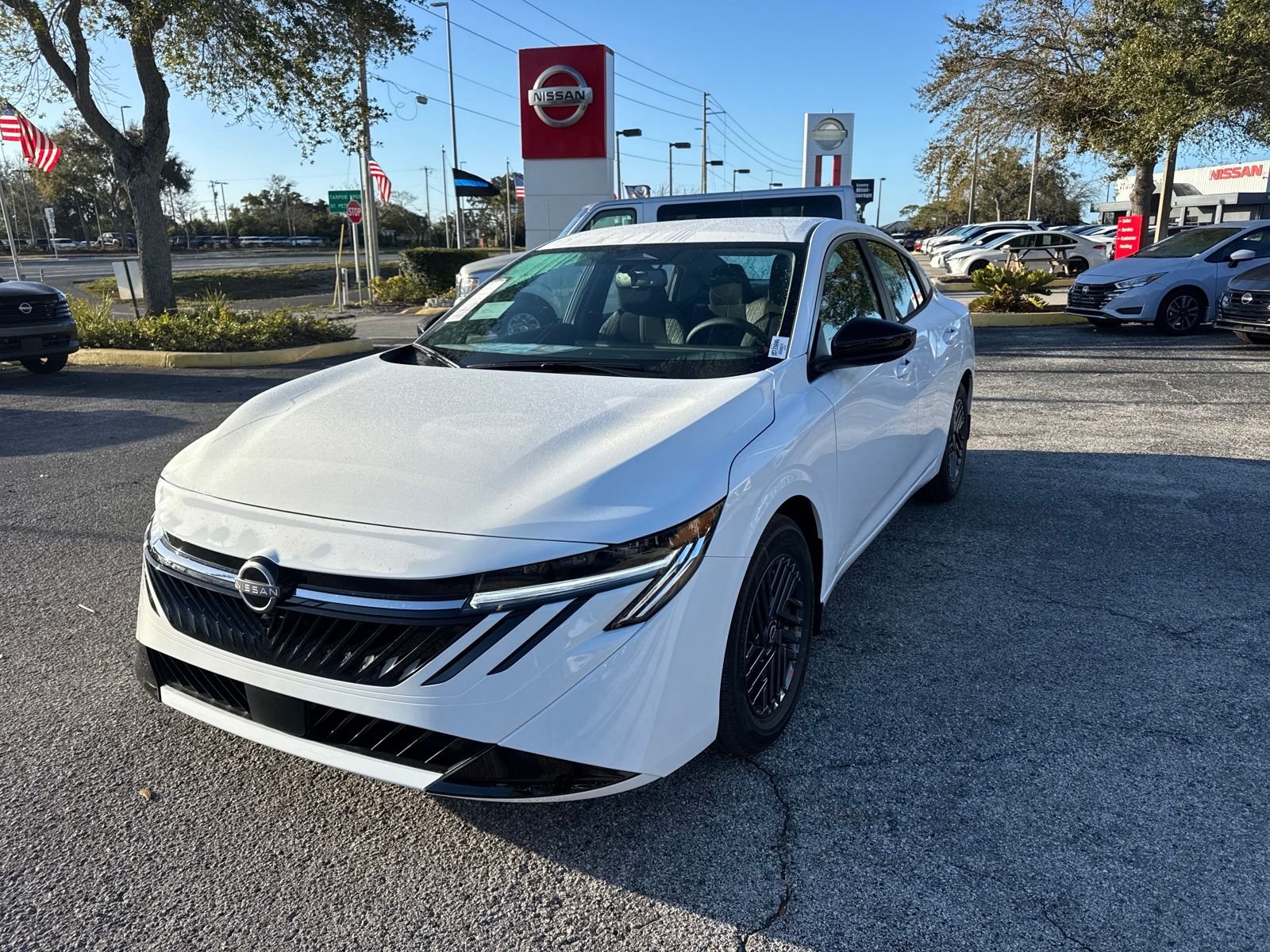 New 2026 Nissan Sentra SV 4D Sedan
