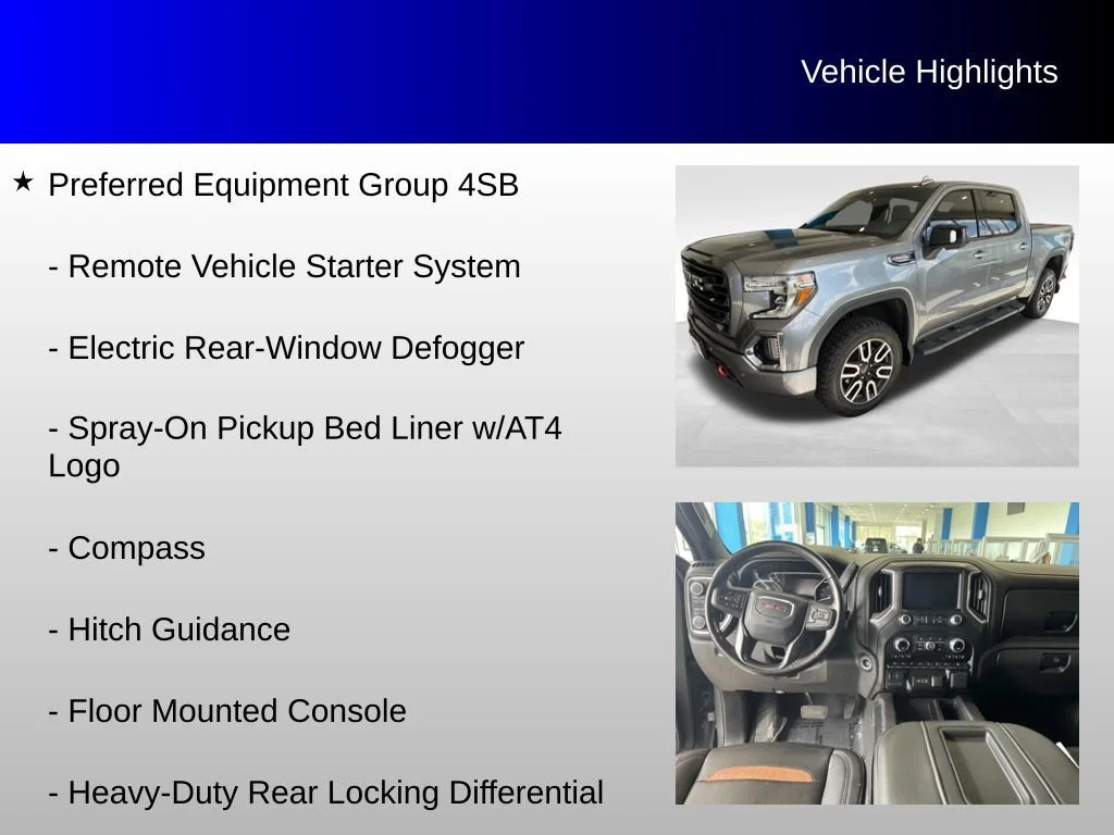 Used 2019 SATIN STEEL METALLIC GMC AT4 image 16