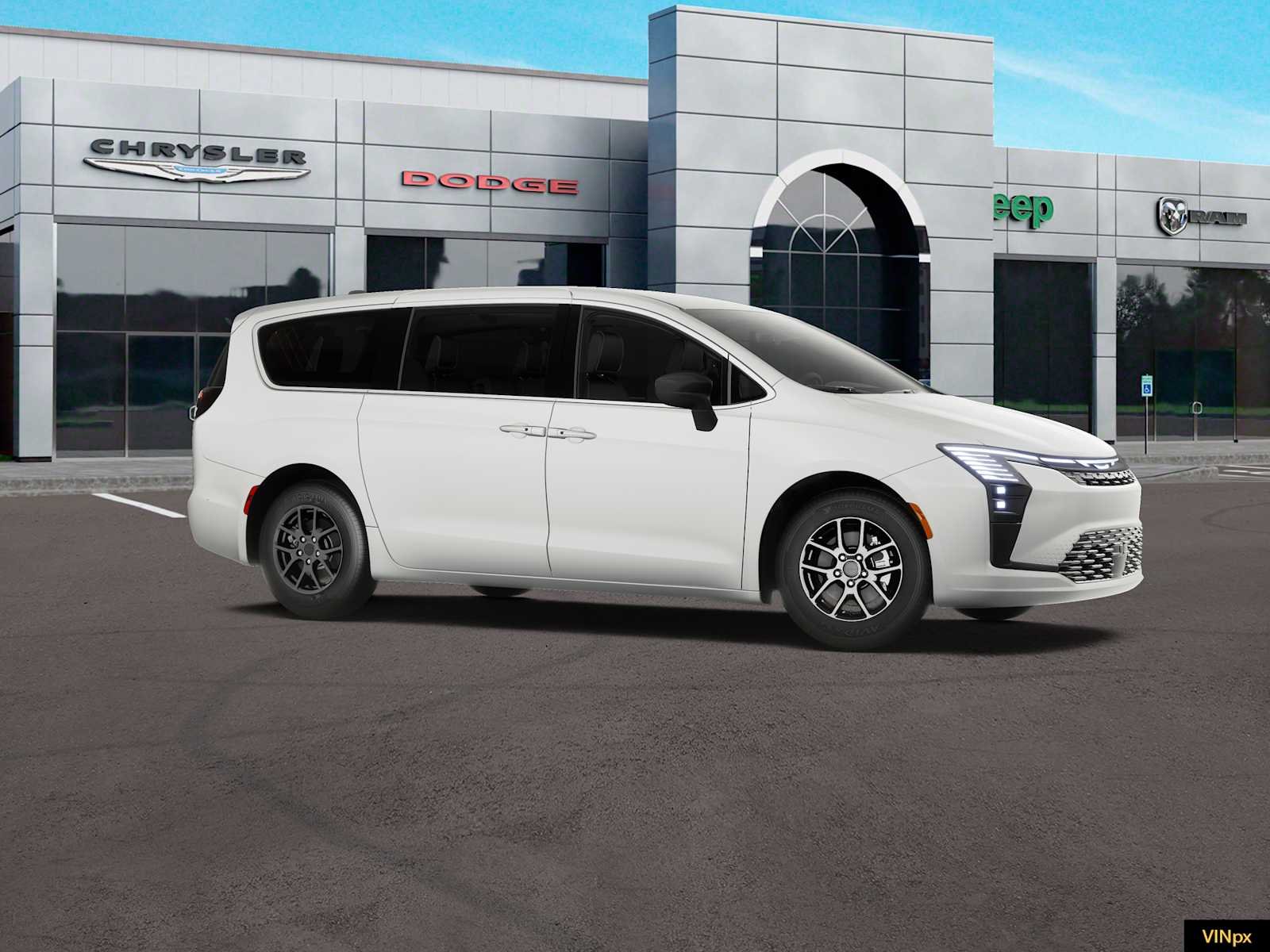 New 2027 Bright White Clear-Coat Exterior Paint Chrysler Select image 10