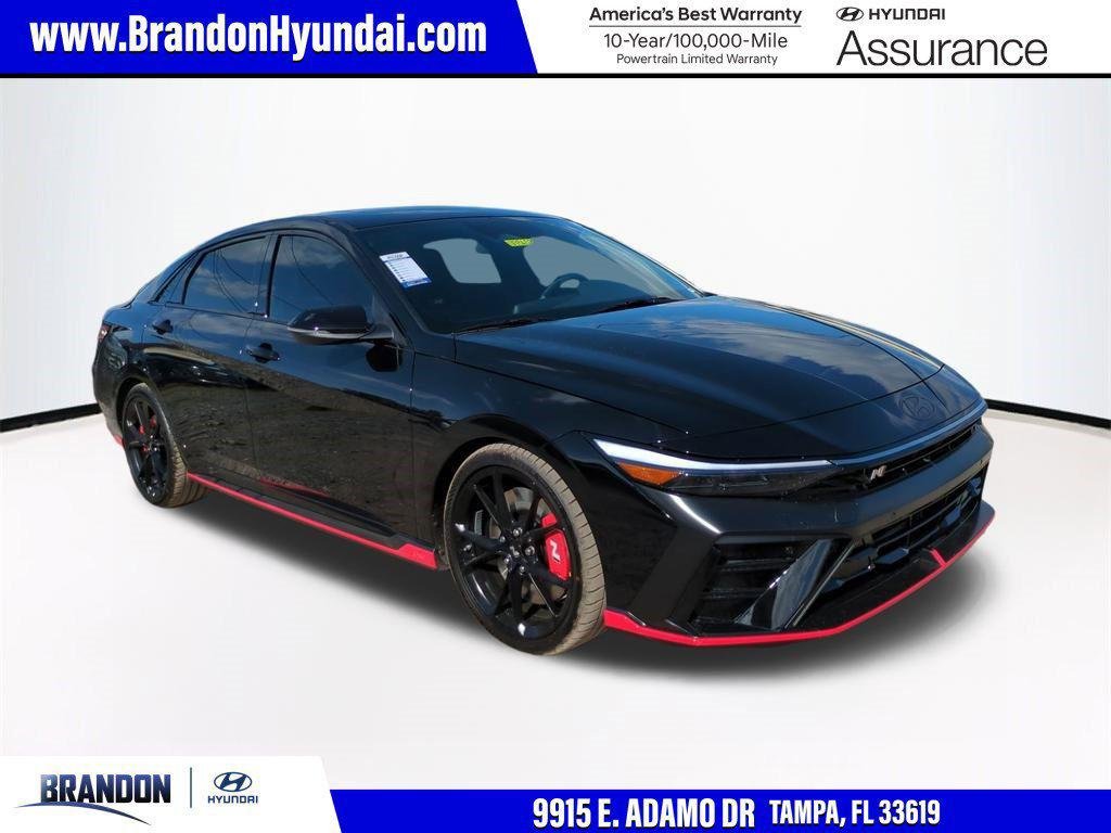 New 2026 Black Hyundai Sedan image 1